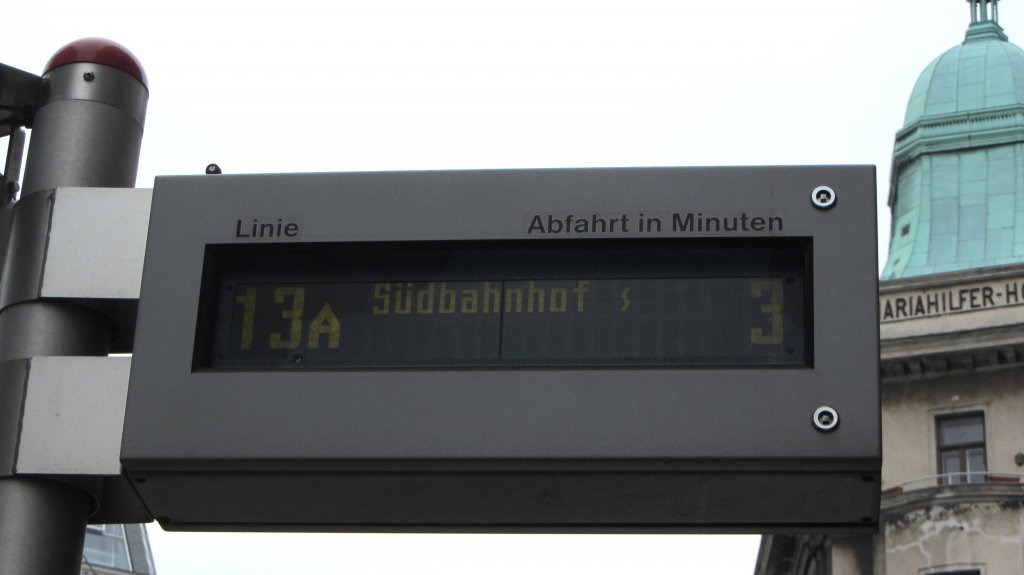 Anzeiger in Wien.(6.4.2012)