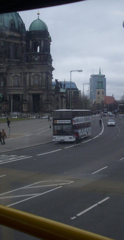 Doppeldecker in Berlin.