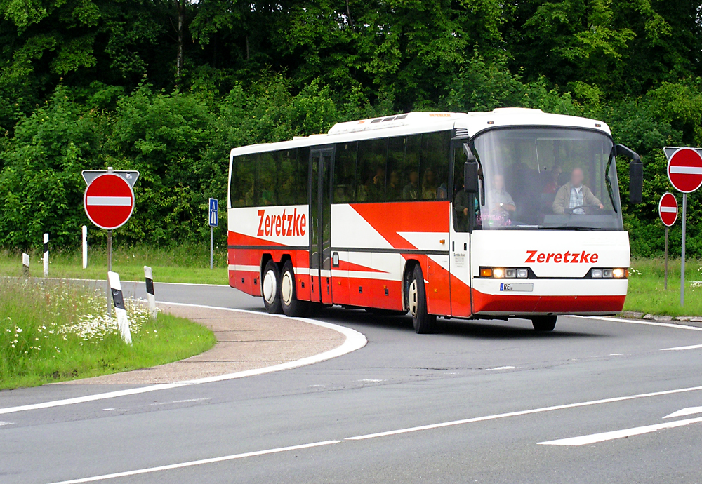 Juni 2012 / ein berlandbus von Zeretzke war im Sauerland unterwegs...