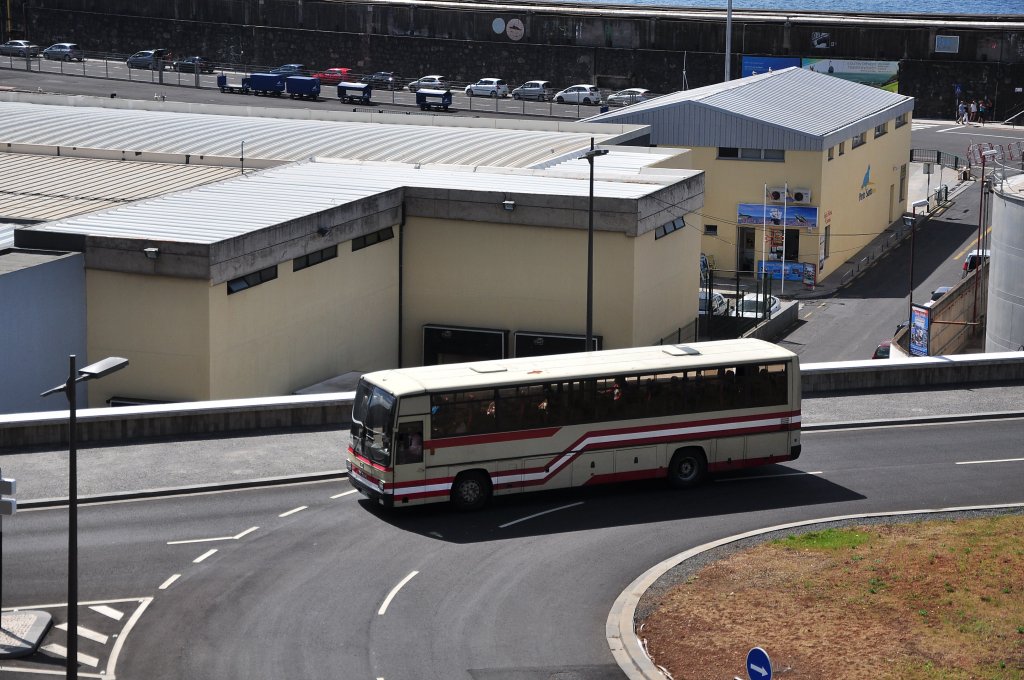 MAN Linienbus auf Madeira im Mai 2013.