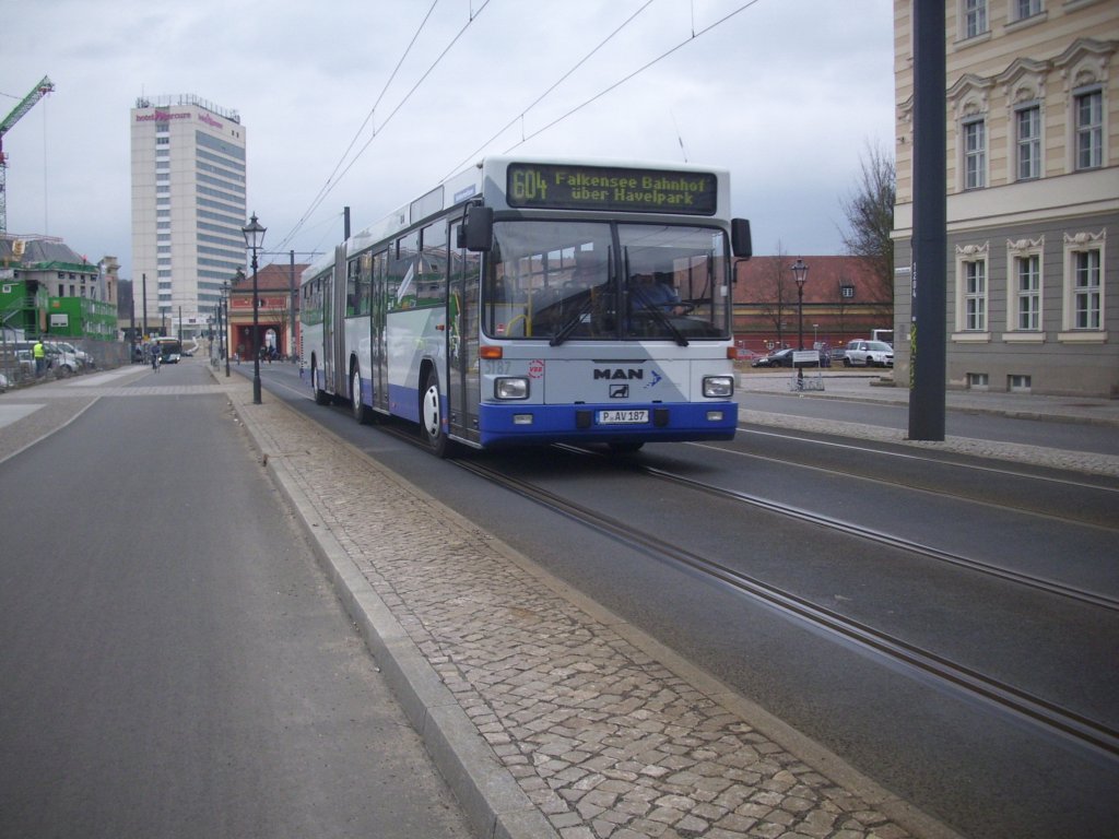 MAN Standardlinienbus 2. Genertion der Havelbus GmbH in Potsdam.

