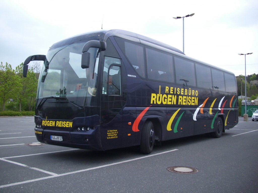 Neoplan Tourliner von Rgen Reisen aus Deutschland in Bergen.