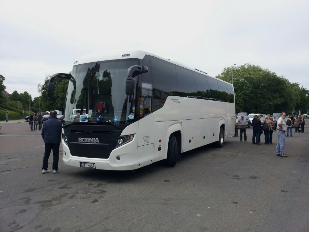 Scania Touring in Leipzig.