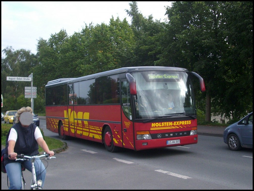 Setra 315 GT von Holsten-Express aus Deutschland in Sassnitz.