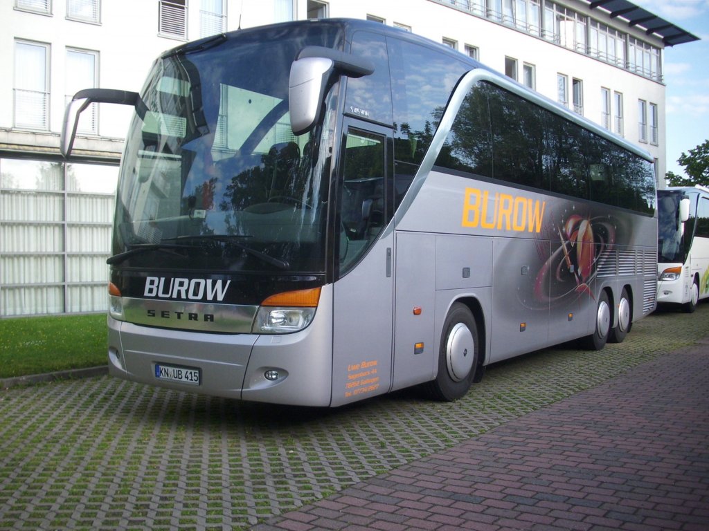 Setra 415 HDH von Burow aus Deutschland in Bergen.