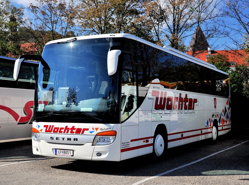 SETRA S415 GT-HD von WACHTER Reisen aus sterreich.Krems im September 2012.