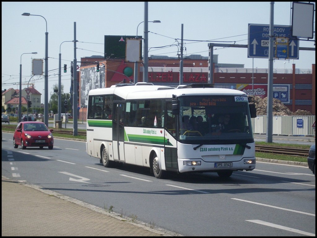 SOR von ČSAD autobusy Plzeň a.s. in Plzen. 

