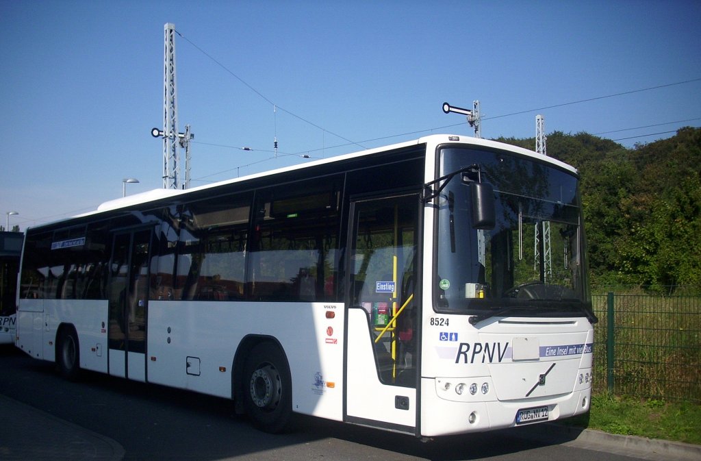 Volvo 8700 der RPNV in Sassnitz.