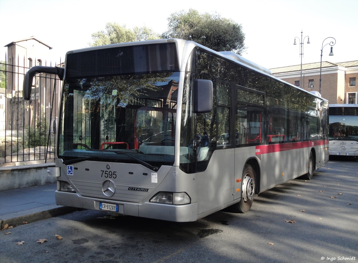 atac Rom | Nr. 7595 | CR-912XY | Mercedes-Benz Citaro | 19.09.2015 in Rom