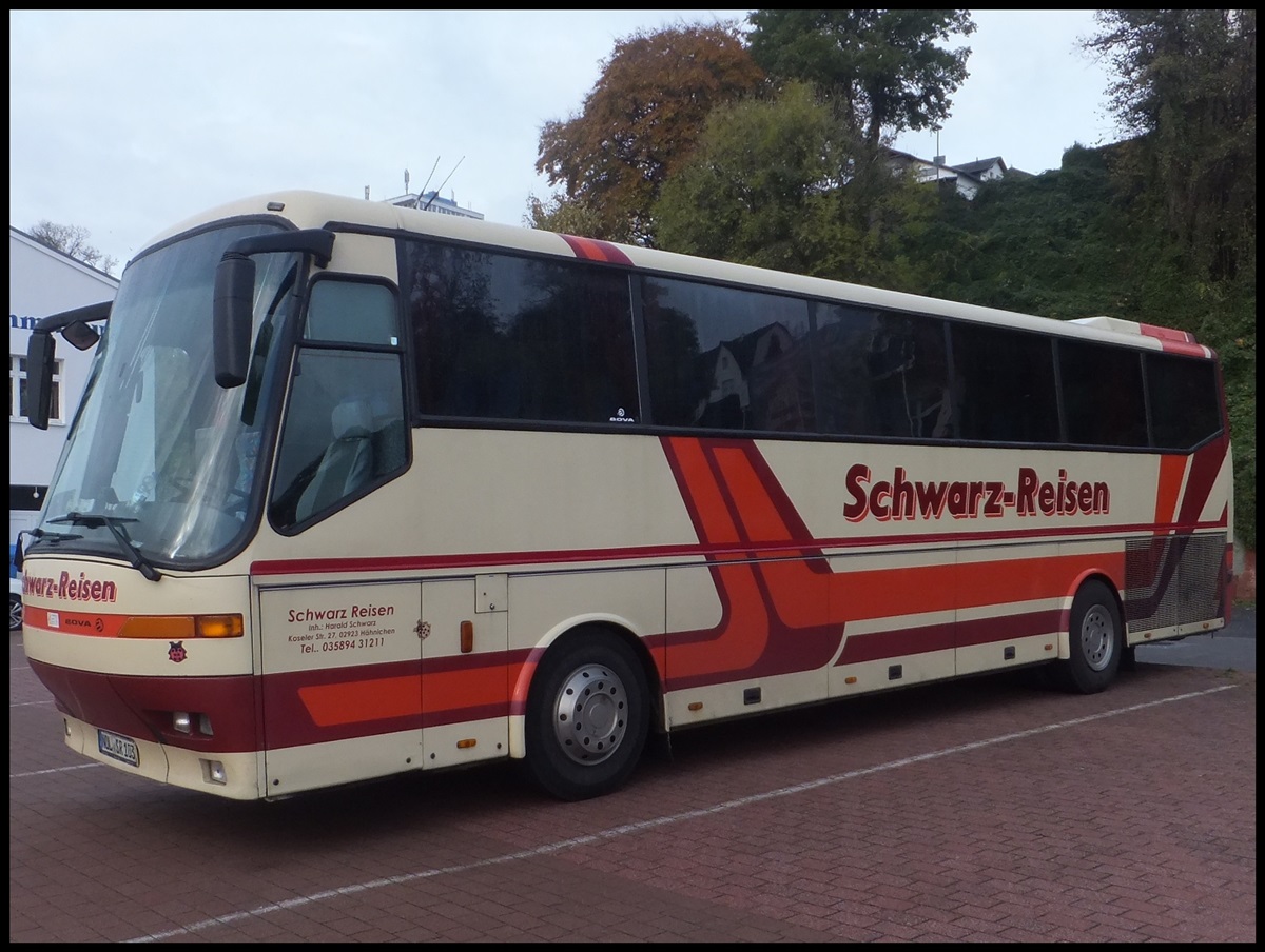 Bova Futura von Schwarz-Reisen aus Deutschland im Sassnitzer Stadthafen.