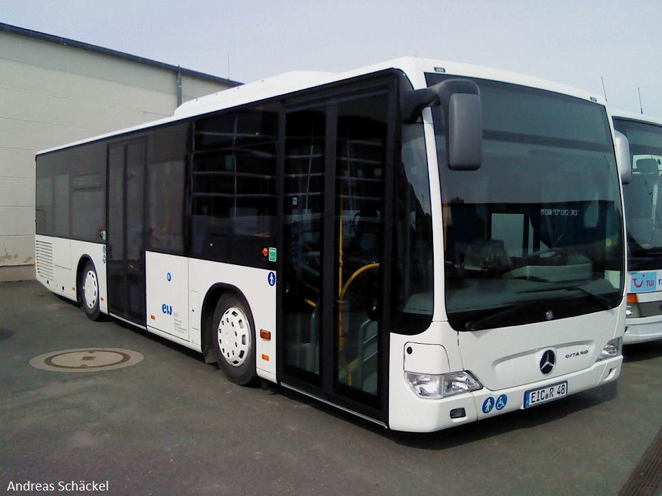 EIC R 48 MB O530 Citaro II K (StadtBus) der EW Bus GmbH auf dem Abstellplatz in Bad Sooden Allendorf
