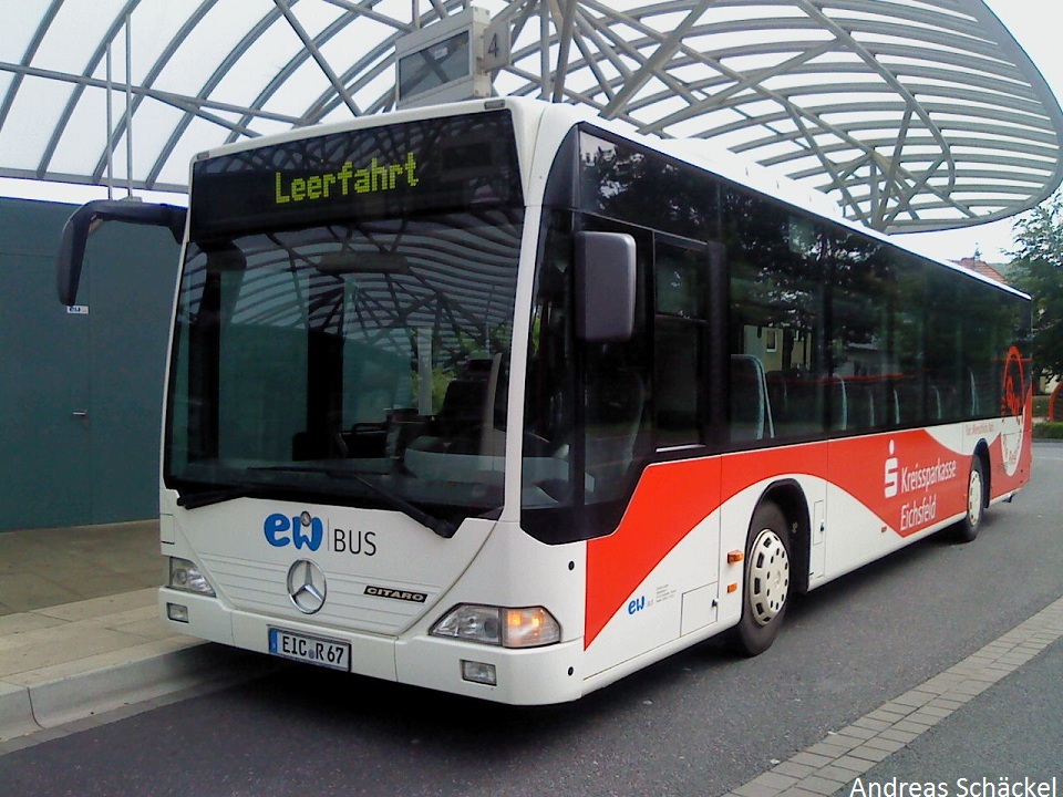 EIC R 67 MB O530 Citaro der EW Bus mbH am ZOB in Heilbad Heiligenstadt