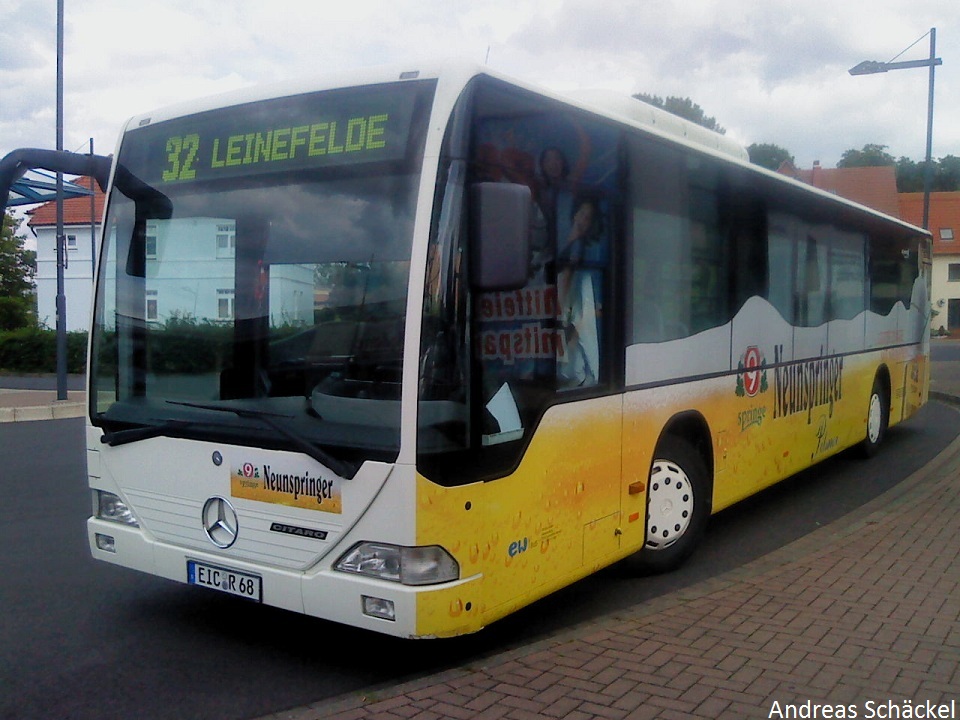 EIC R 68 MB O530 Citaro der EW Bus GmbH am ZOB in Leinefelde