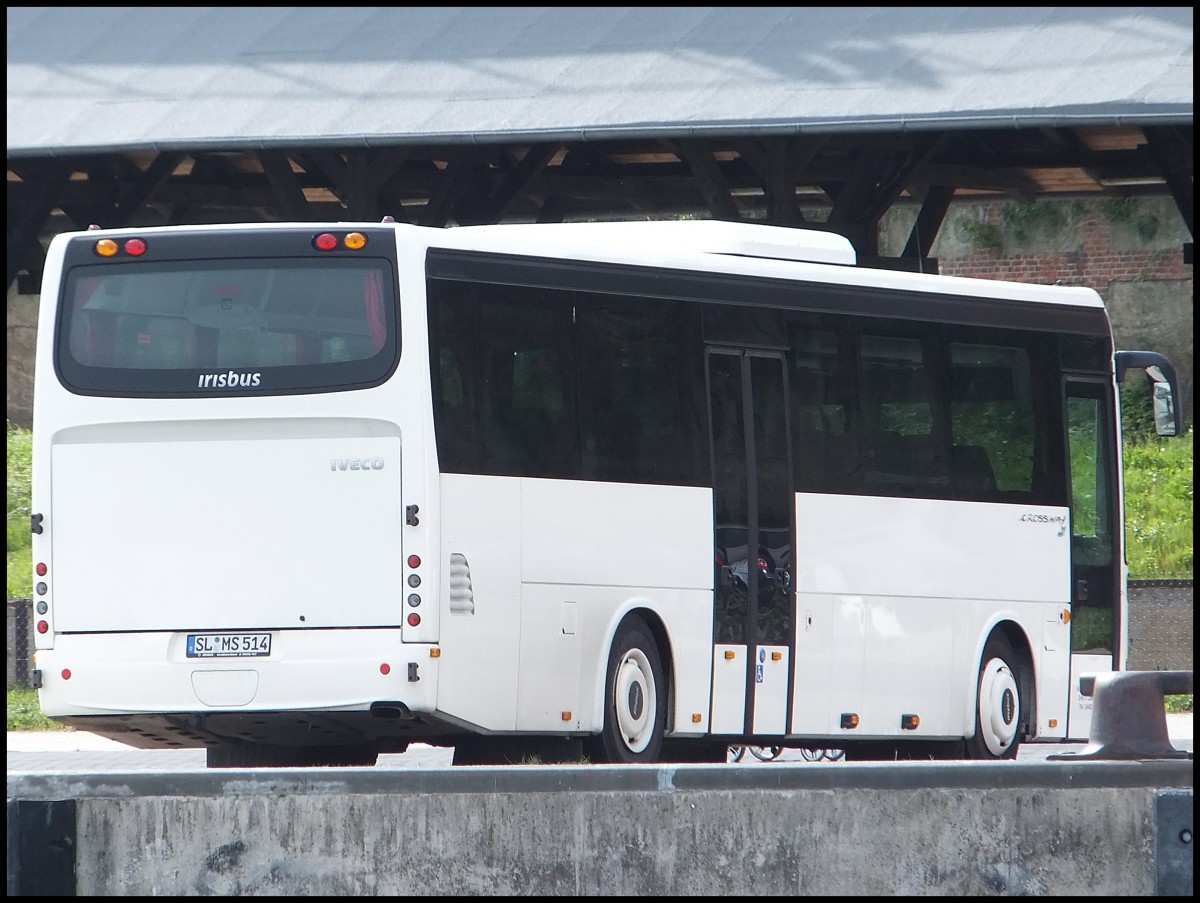 Irisbus Crossway von A. von Appen GmbH aus Deutschland im Stadthafen Sassnitz.