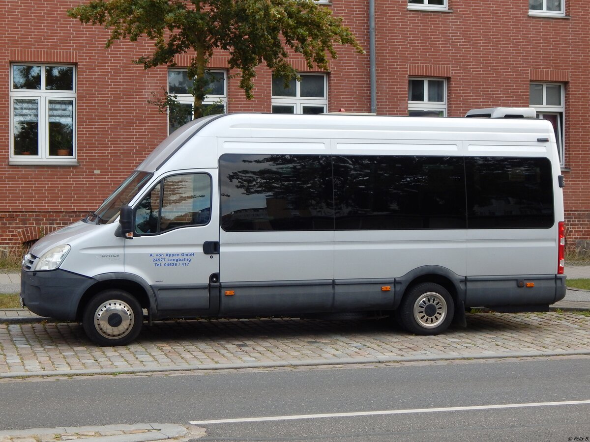 Irisbus Daily von A. von Appen GmbH aus Deutschland in Stralsund.