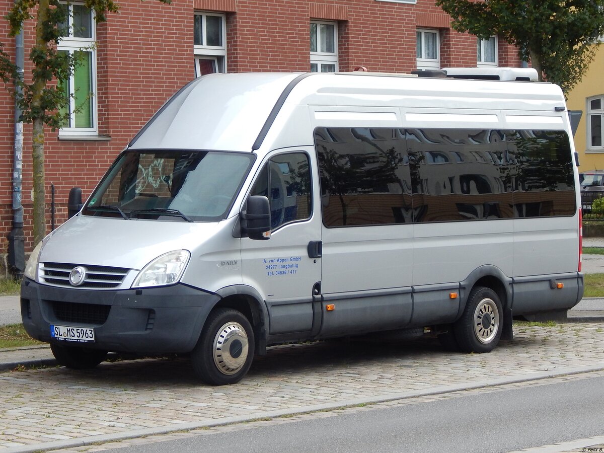 Irisbus Daily von A. von Appen GmbH aus Deutschland in Stralsund.