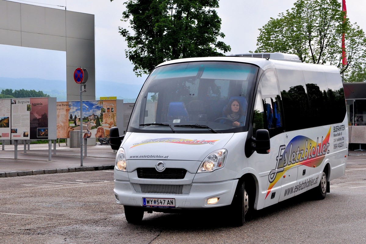 Irisbus von Esletzbichler Busreisen aus Österreich am 17. Mai 2014 in Krems.