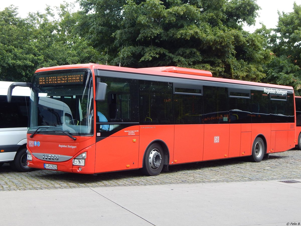 Iveco Crossway von Regiobus Stuttgart in Ludwigsburg.