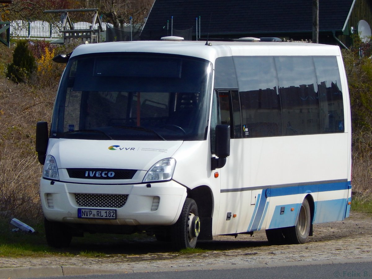 Iveco Daily mit TS-Fahrzeugtechnik Aufbau der VVR in Sassnitz.