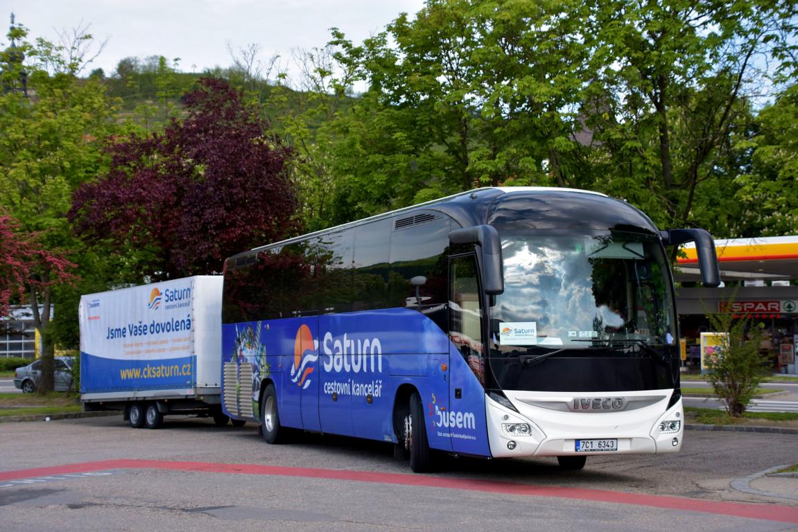 Iveco Magelys von Busem Reisen aus der CZ in Krems.