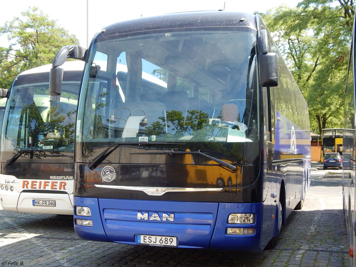 MAN Lion's Coach von Bussbokning i Sverige AB aus Schweden in Berlin.