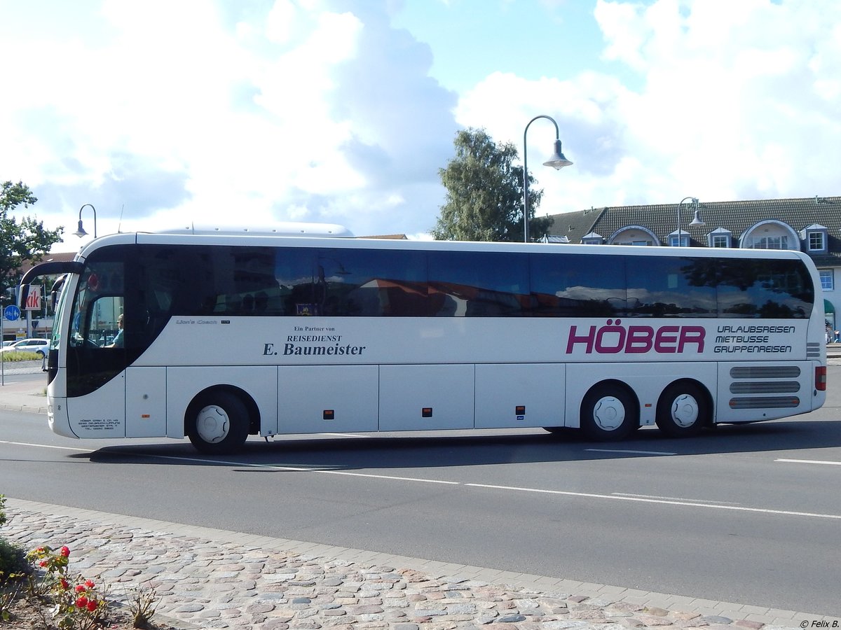 MAN Lion's Coach von Höber-Reisen aus Deutschland in Binz.