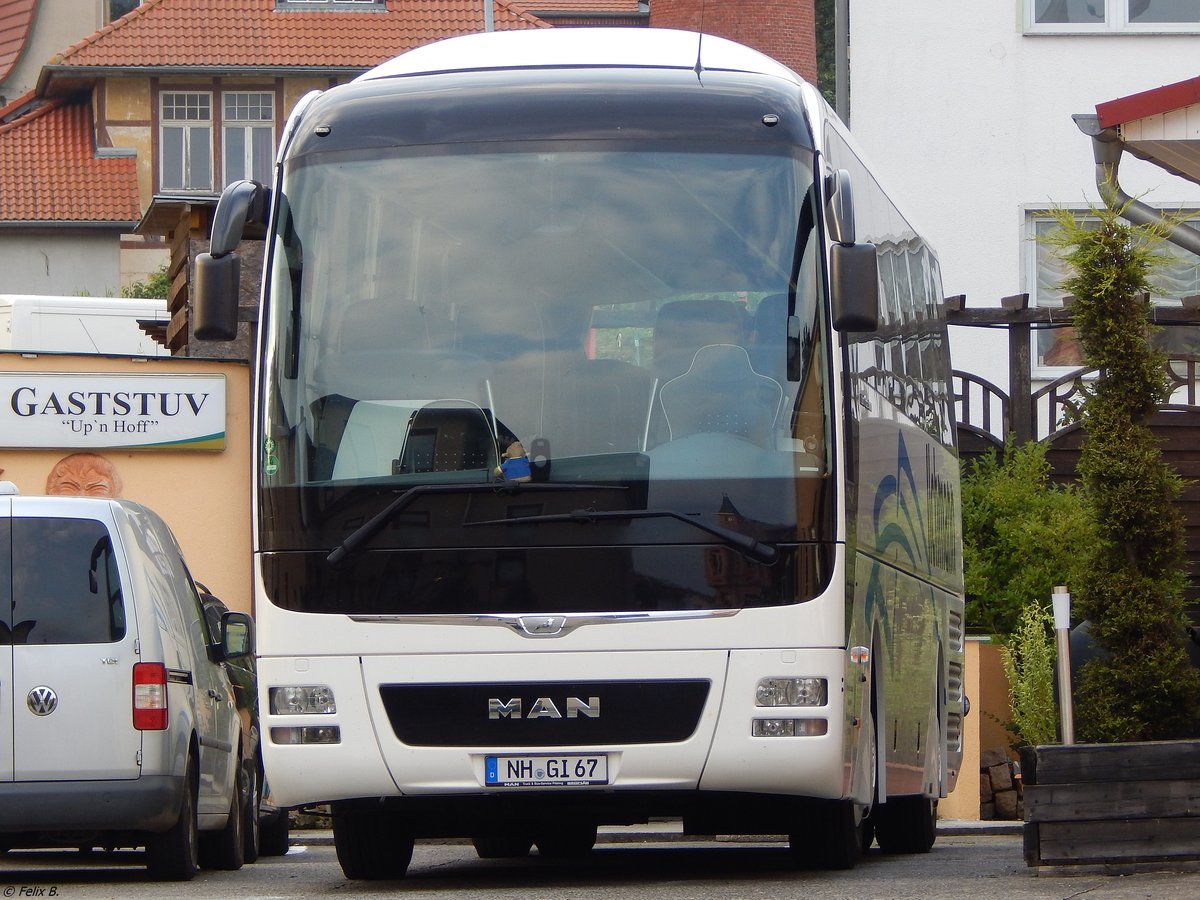 MAN Lion's Coach von Ilchmann aus Deutschland in Sassnitz.