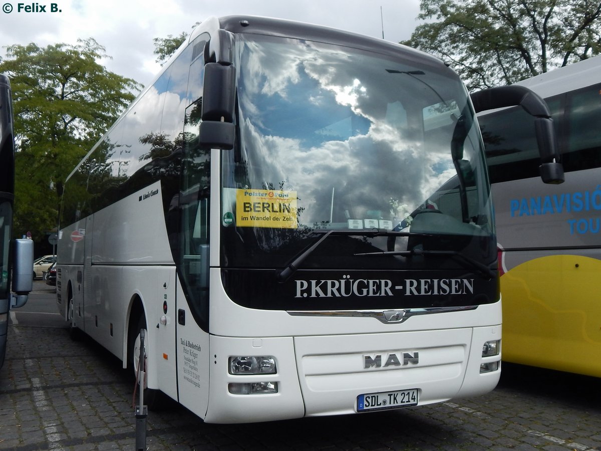 MAN Lion's Coach von P.Krüger-Reisen aus Deutschland in Berlin.