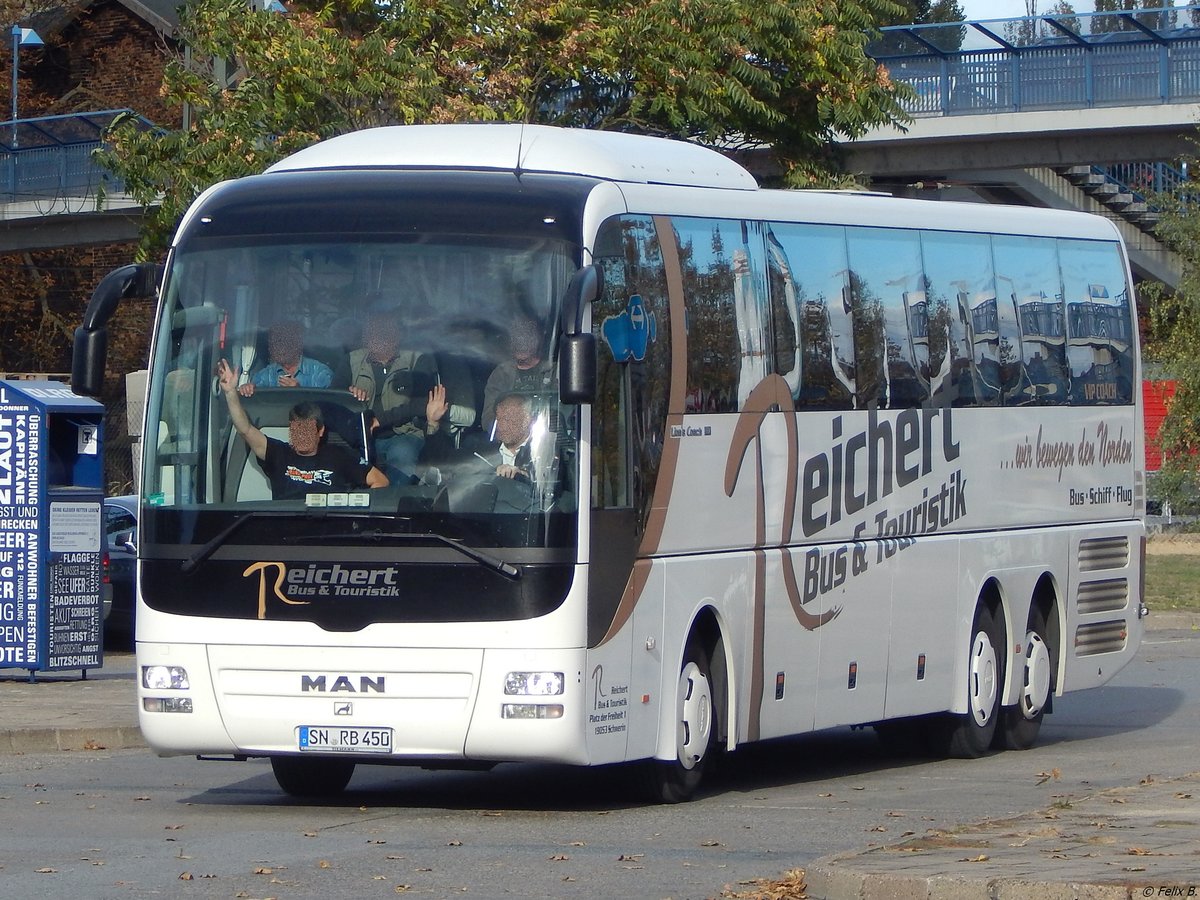 MAN Lion's Coach von Reichert Bus & Touristik aus Deutschland in Neubrandenburg.