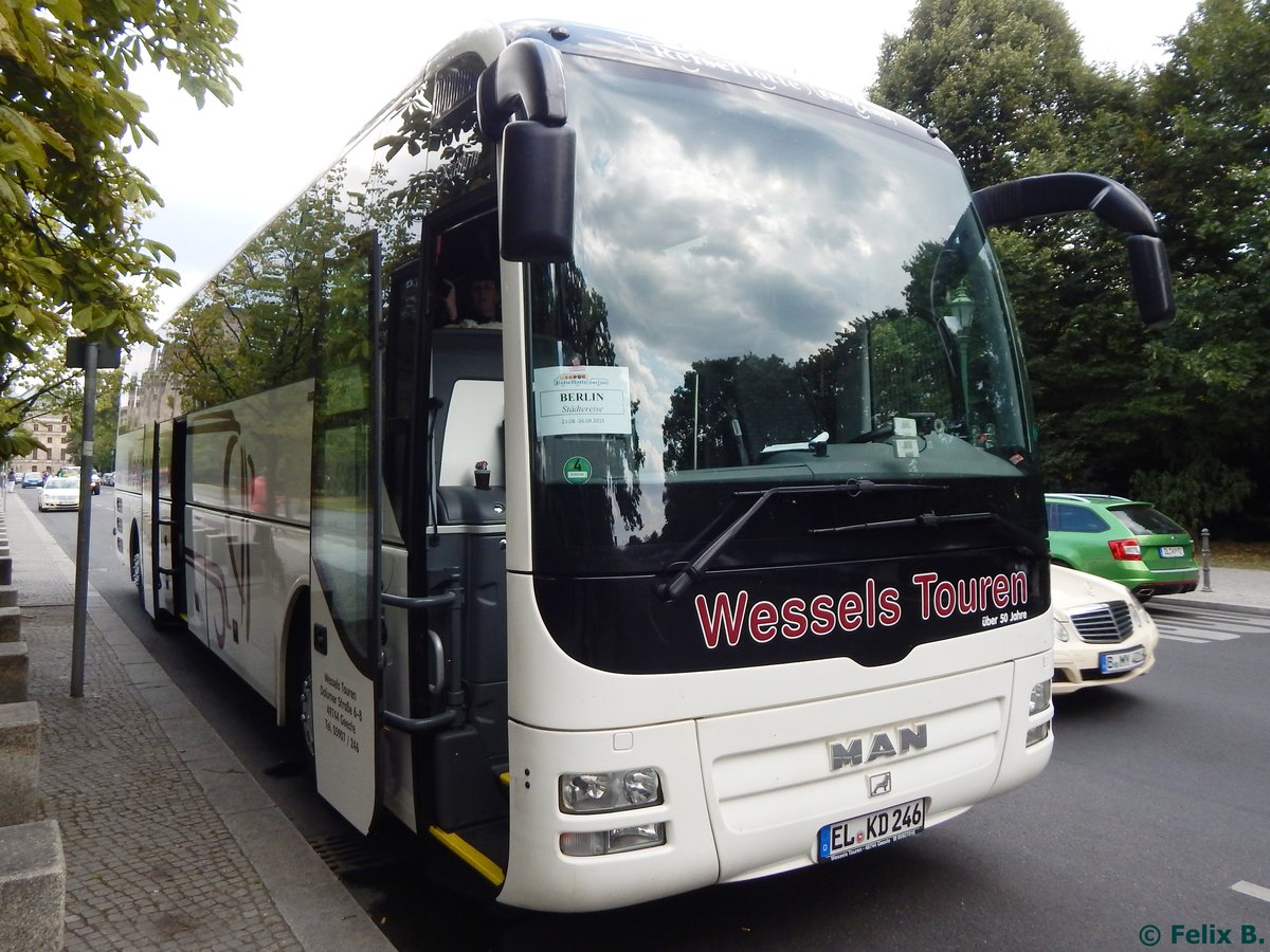 MAN Lion's Coach von Wessels-Touren aus Deutschland in Berlin.