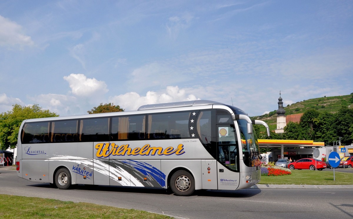 MAN LION`s COACH von WILHEMER Reisen / sterreich im Juli 2013 in Krems unterwegs.