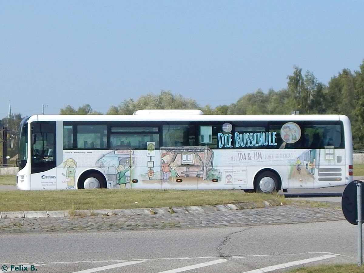 MAN Lion's Intercity von Regionalbus Rostock in Rostock.