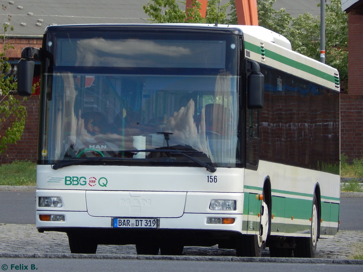 MAN Niederflurbus 2. Generation der Barnimer Busgesellschaft in Eberswalde.
