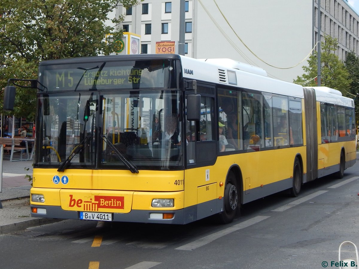 MAN Niederflurbus 2. Generation der BVG in Berlin.