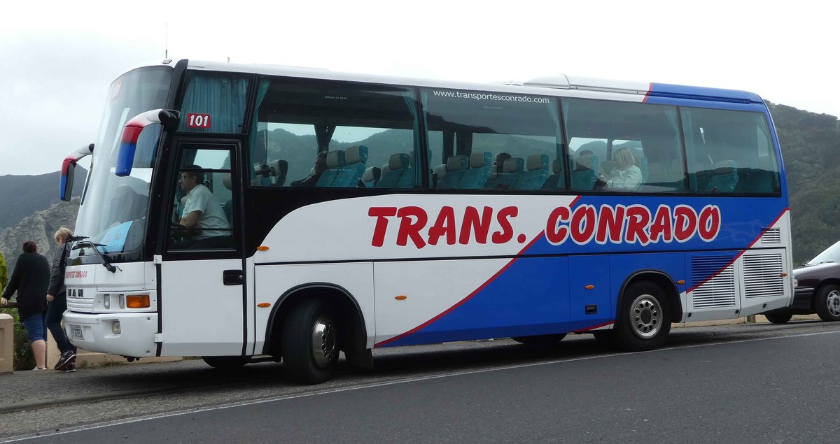 MAN von transportesconrado unterwegs auf Teneriffa, 01-2019