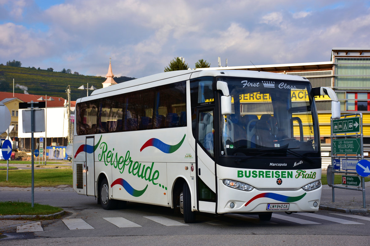 Marcopolo Viaggio 350 von Busreisen K.& M. FRAI aus sterreich in Krems.
