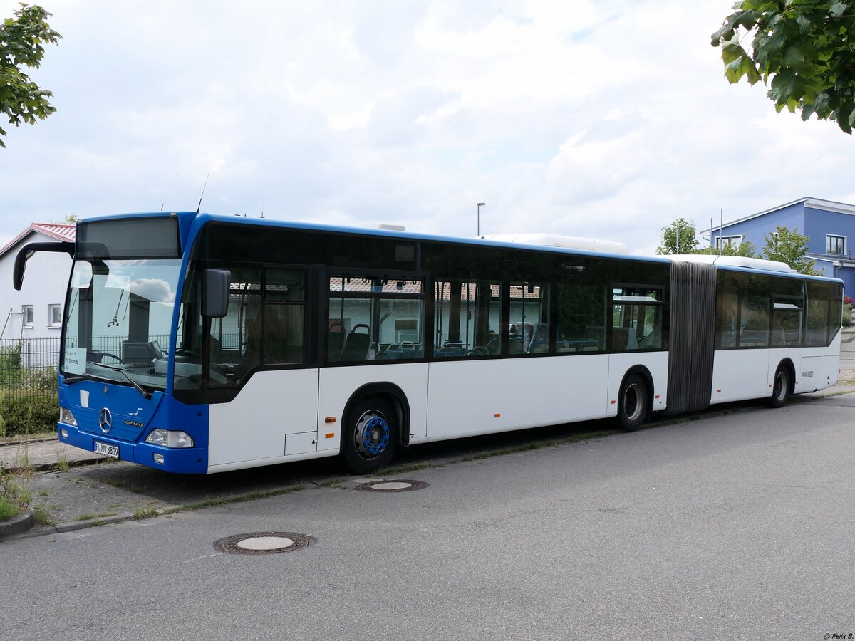 Mercedes Citaro I von Miabus aus Deutschland (exex Pinneberger Verkehrsgesellschaft, ex VHH PI-VG 650) im Gewerbegebiet Sassnitz.