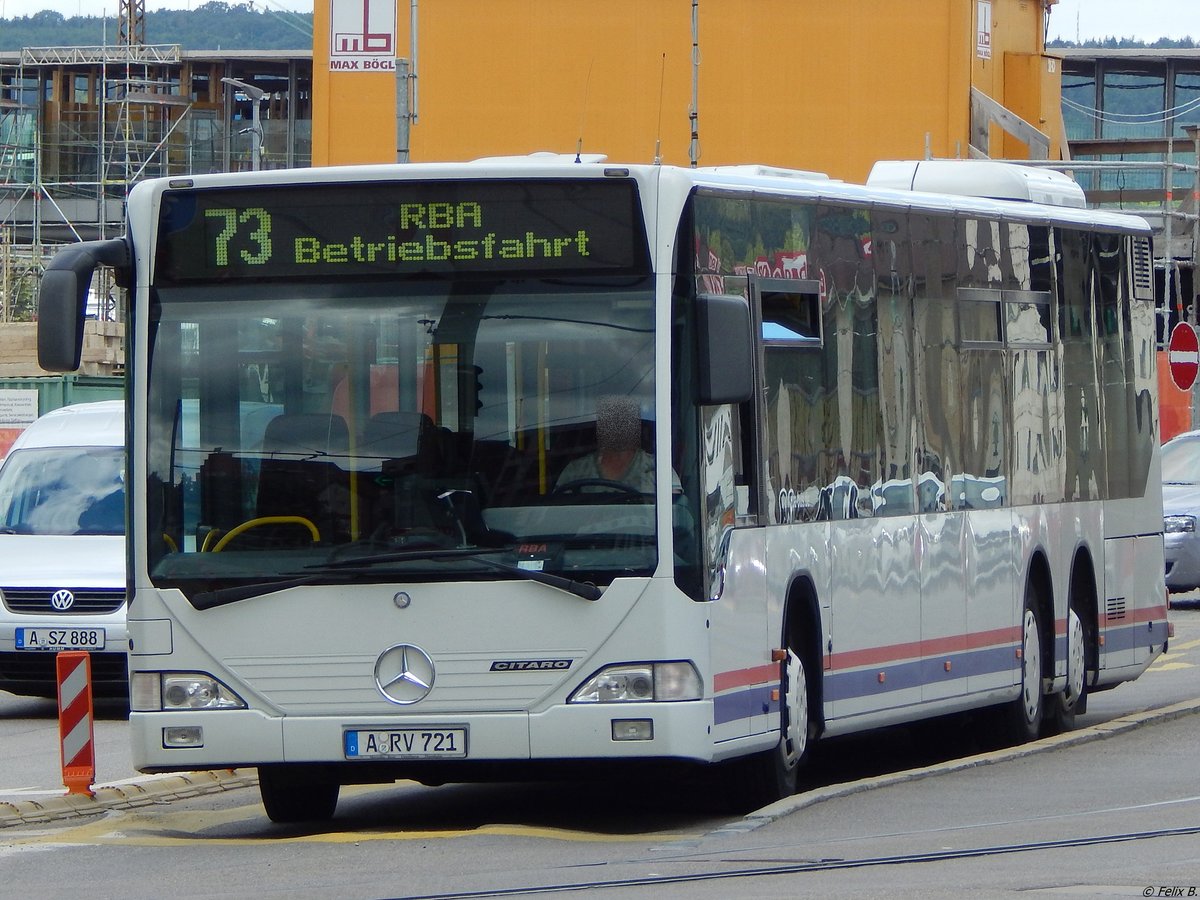 Mercedes Citaro I von Regionalbus Augsburg in Ulm.
