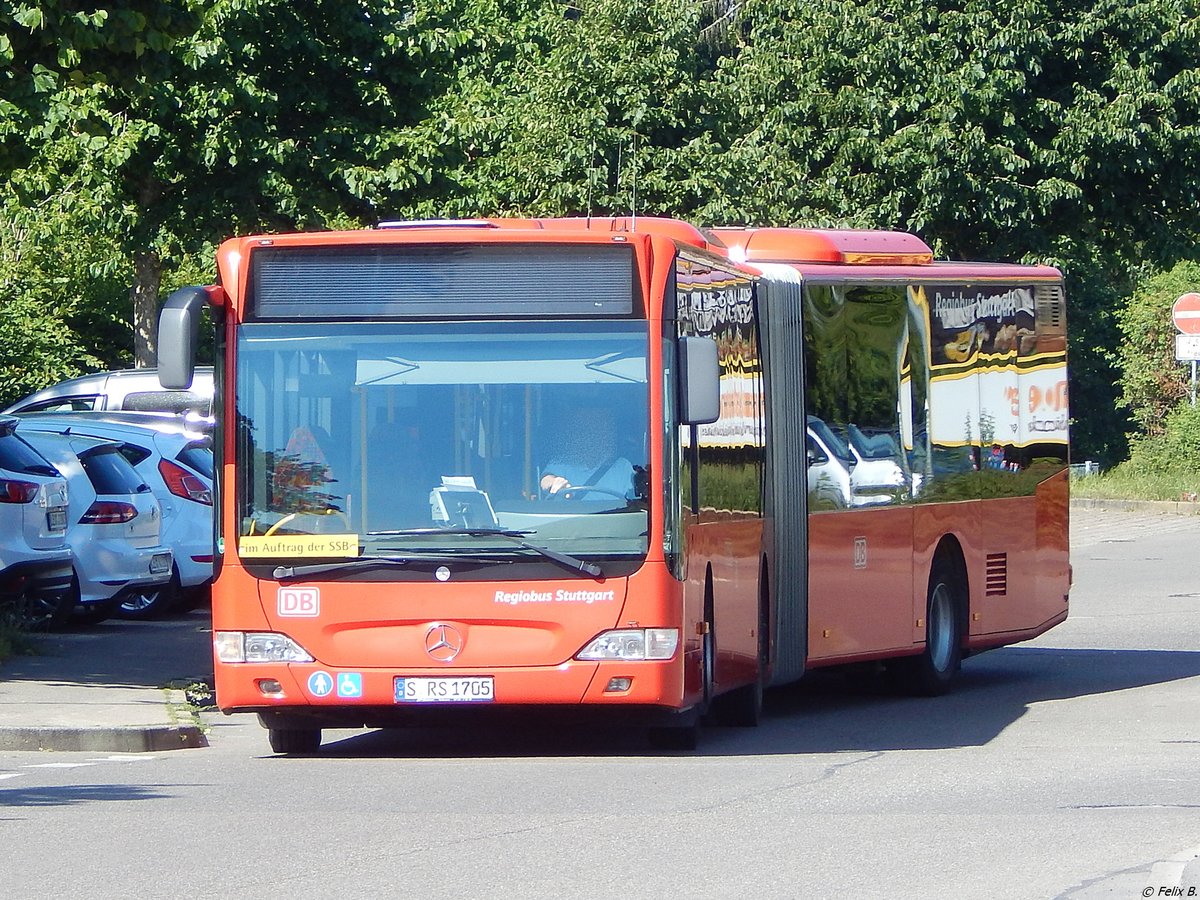 Mercedes Citaro II von Regiobus Stuttgart in Renningen.