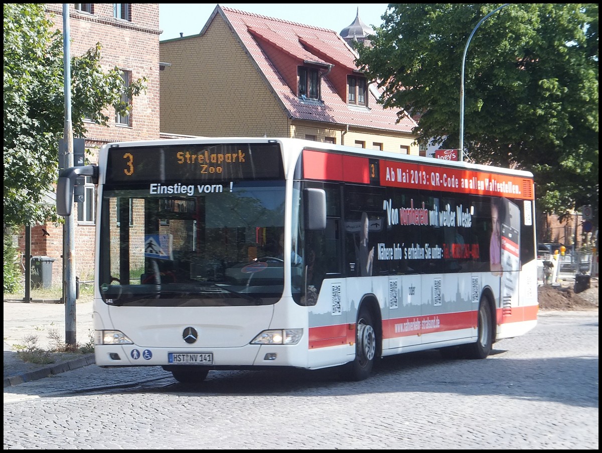Mercedes Citaro II der Stadtwerke Stralsund in Stralsund. 