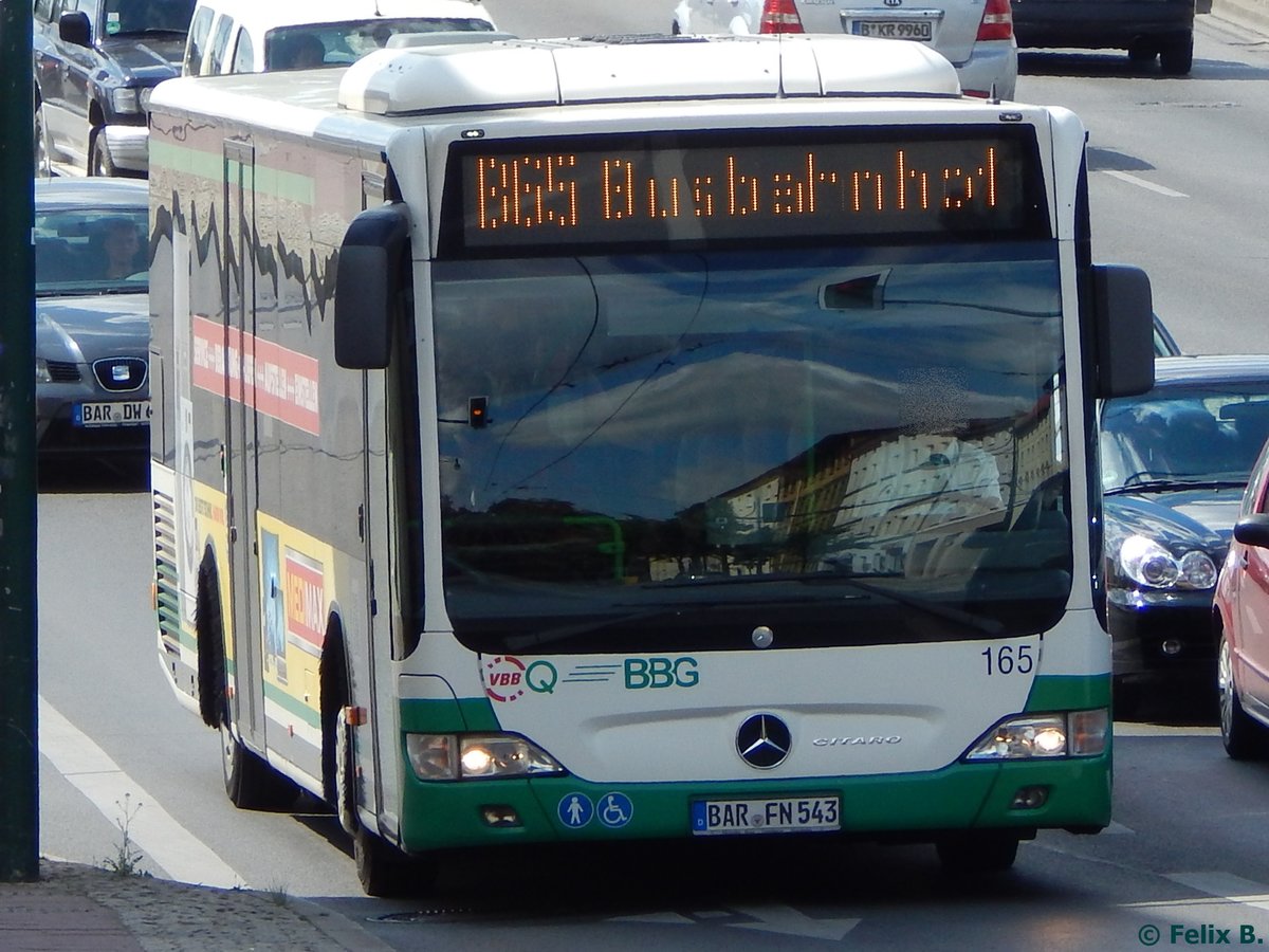 Mercedes Citaro II Ü der Barnimer Busgesellschaft in Eberswalde.
