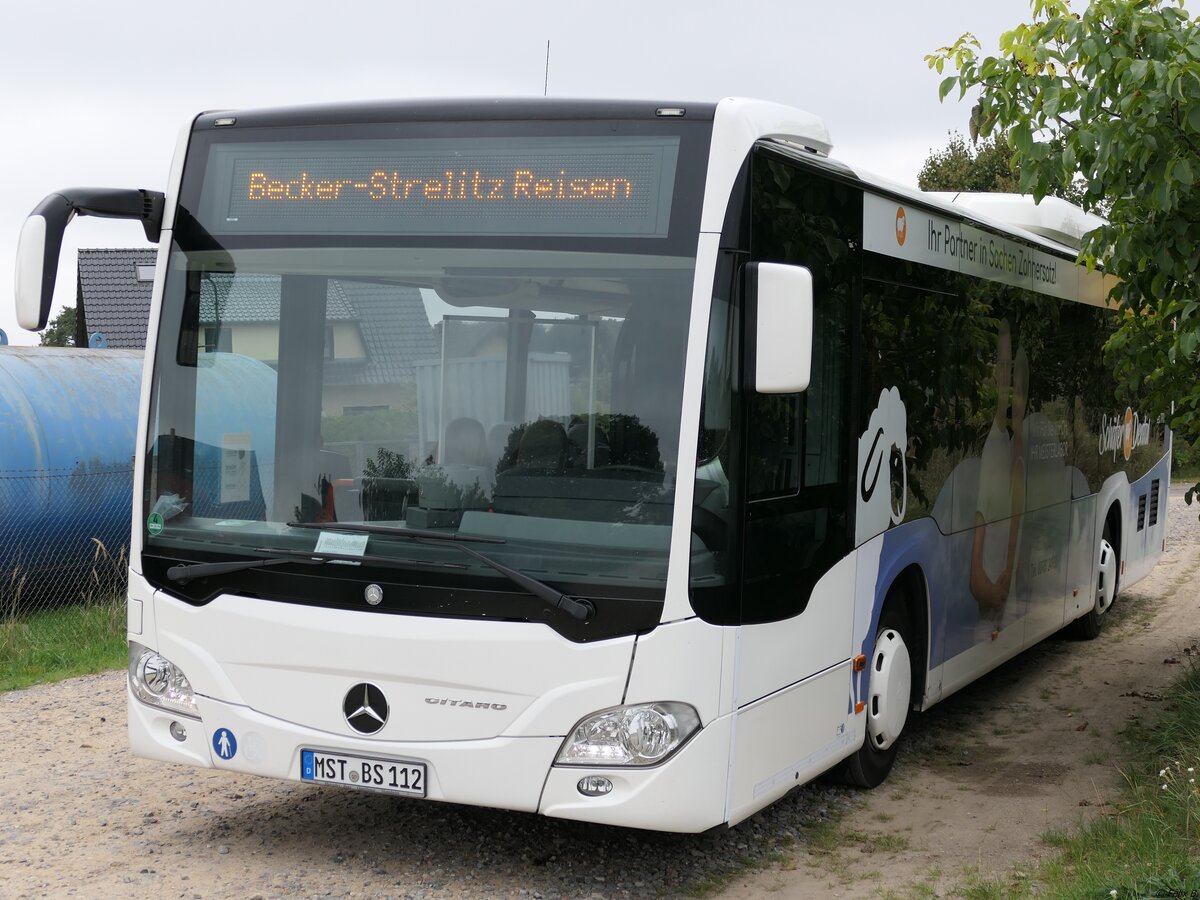 Mercedes Citaro III LE Ü von Becker-Strelitz Reisen aus Deutschland in Wesenberg.