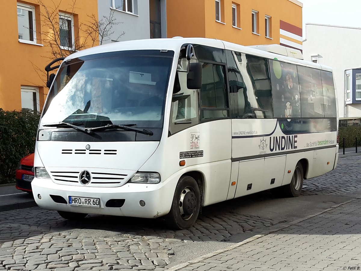 Mercedes Medio von Rux-Reisen aus Deutschland in Rostock.