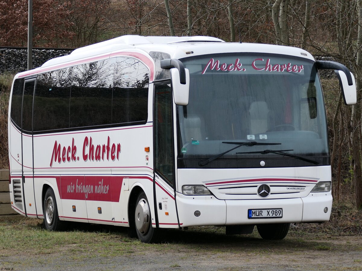 Mercedes Tourino von Meck. Charter aus Deutschland in Waren.