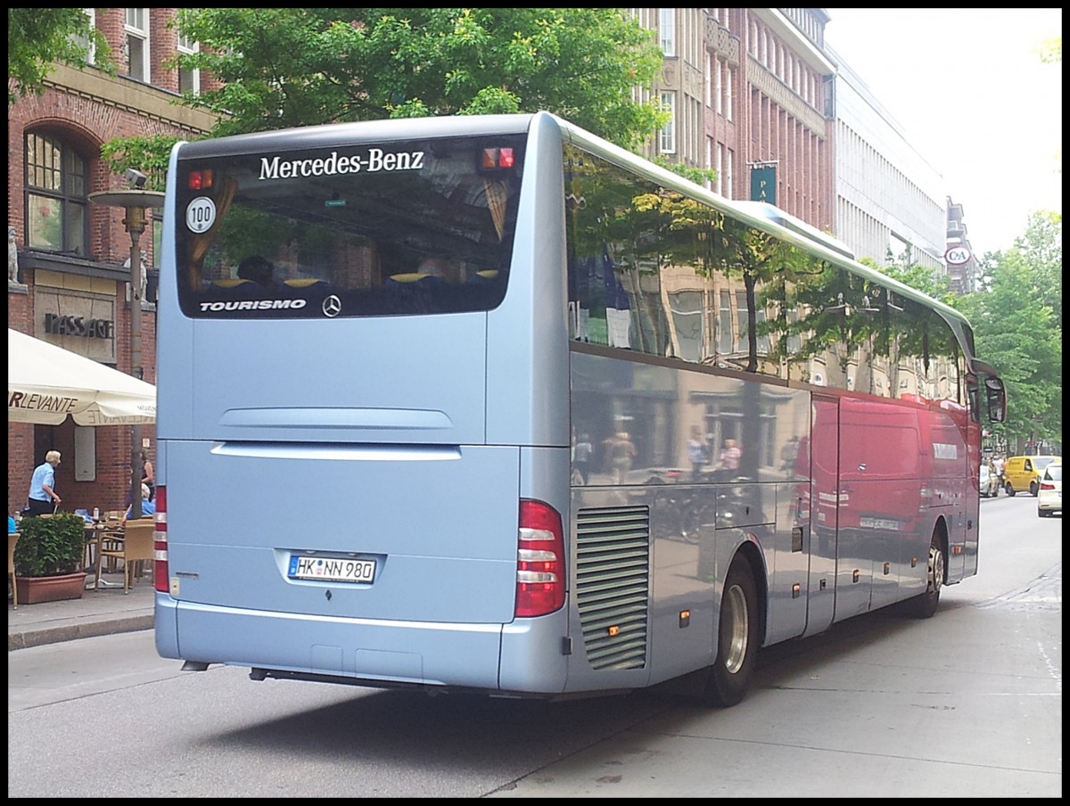 Mercedes Tourismo aus Deutschland in Hamburg.