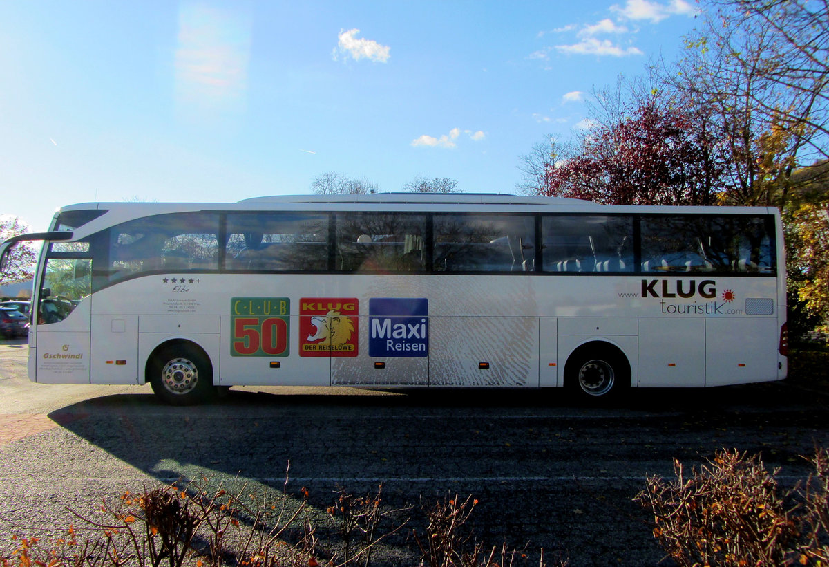 Mercedes Tourismo vom Autobusunternehmen Gschwindl aus sterreich in Krems.