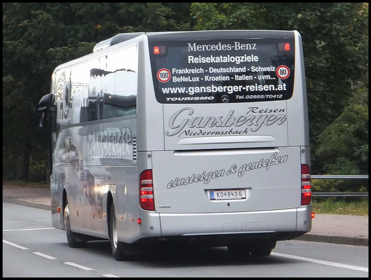 Mercedes Tourismo von Gansberger aus sterreich in Sassnitz.