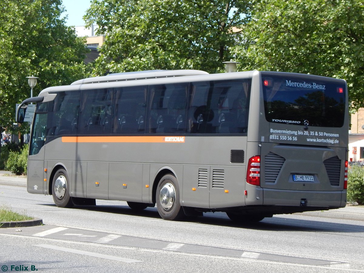 Mercedes Tourismo K von H. Kortschlag Fahrservice aus Deutschland in Potsdam.