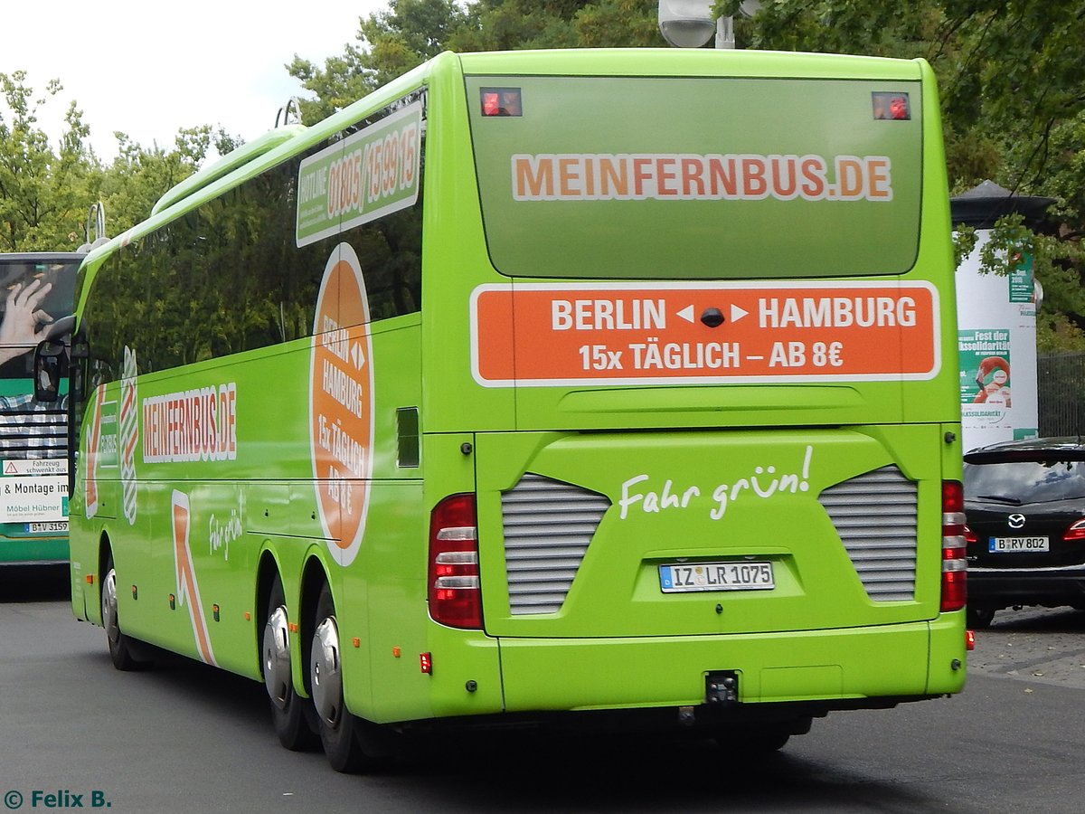 Mercedes Tourismo von MeinFernBus/Lampe Reisen aus Deutschland in Berlin.