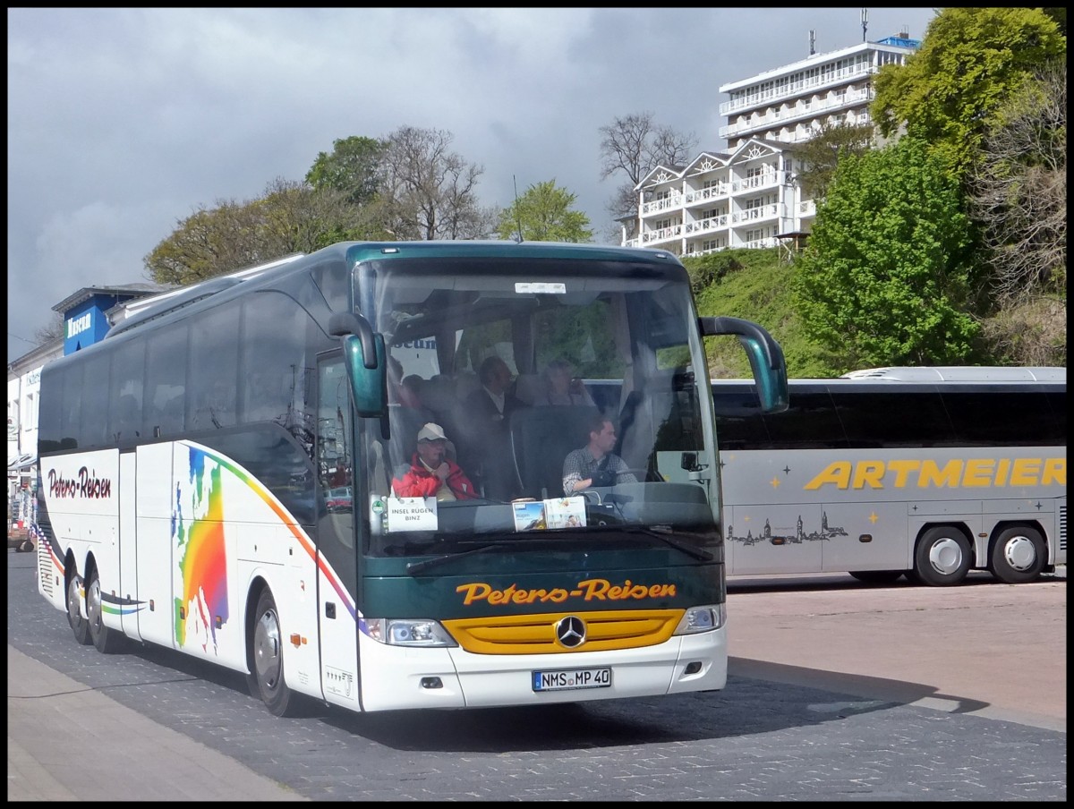 Mercedes Tourismo von Peters-Reisen aus Deutschland in Sassnitz.